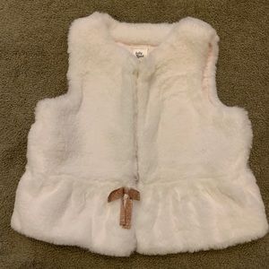 Baby B’Gosh faux fur vest